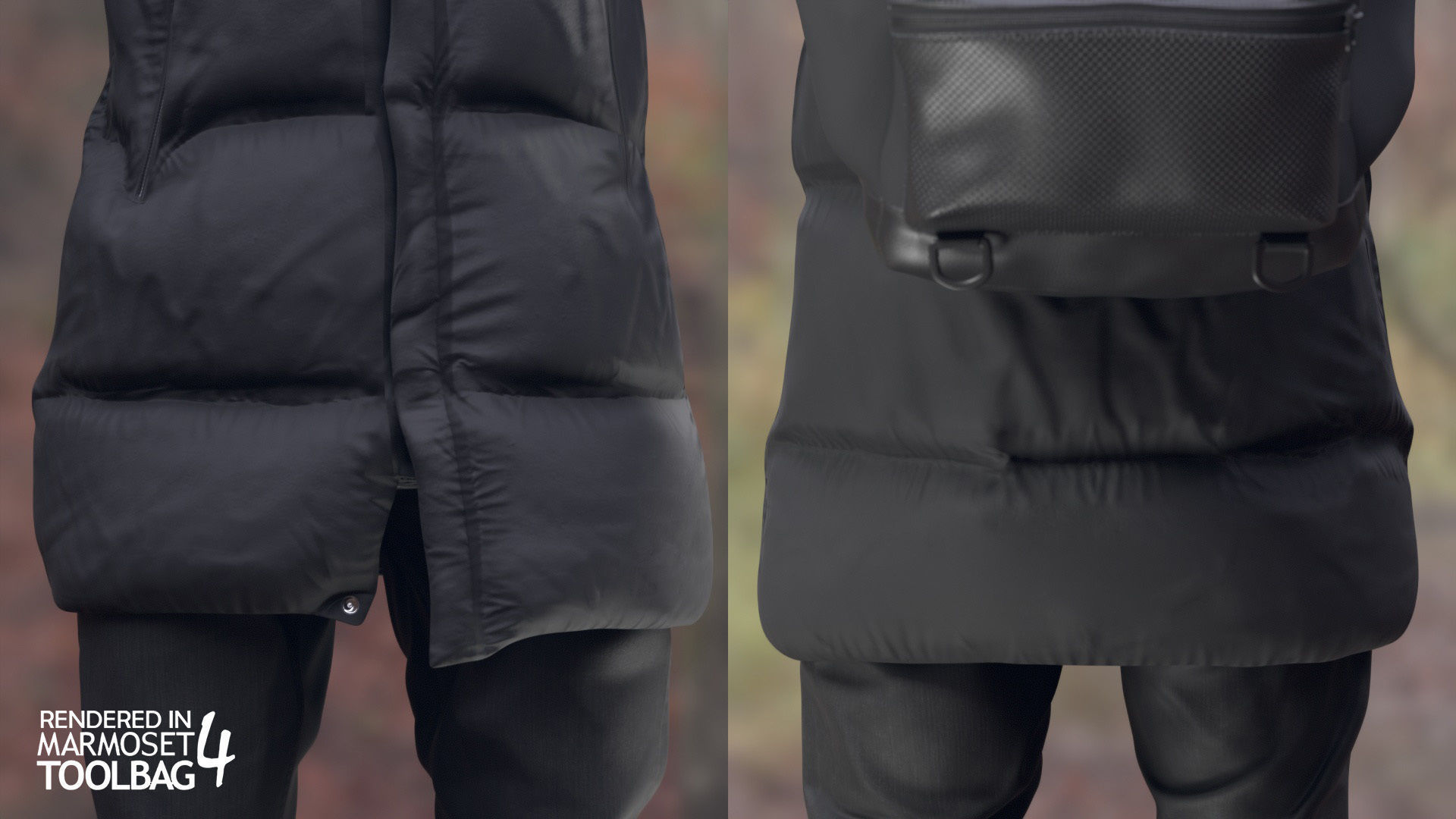 Mens and Womens Winter and Autumn Outfits 3D Model Collection_24