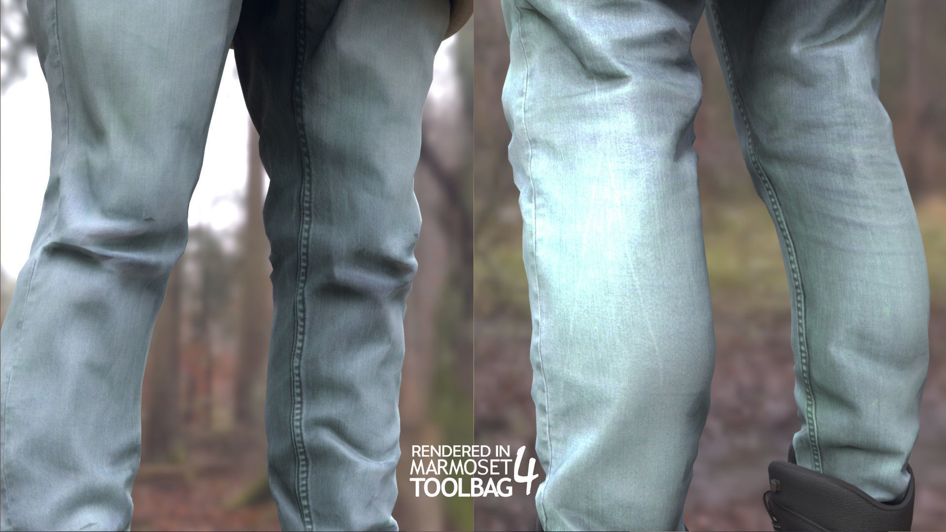 Mens and Womens Winter and Autumn Outfits 3D Model Collection_29