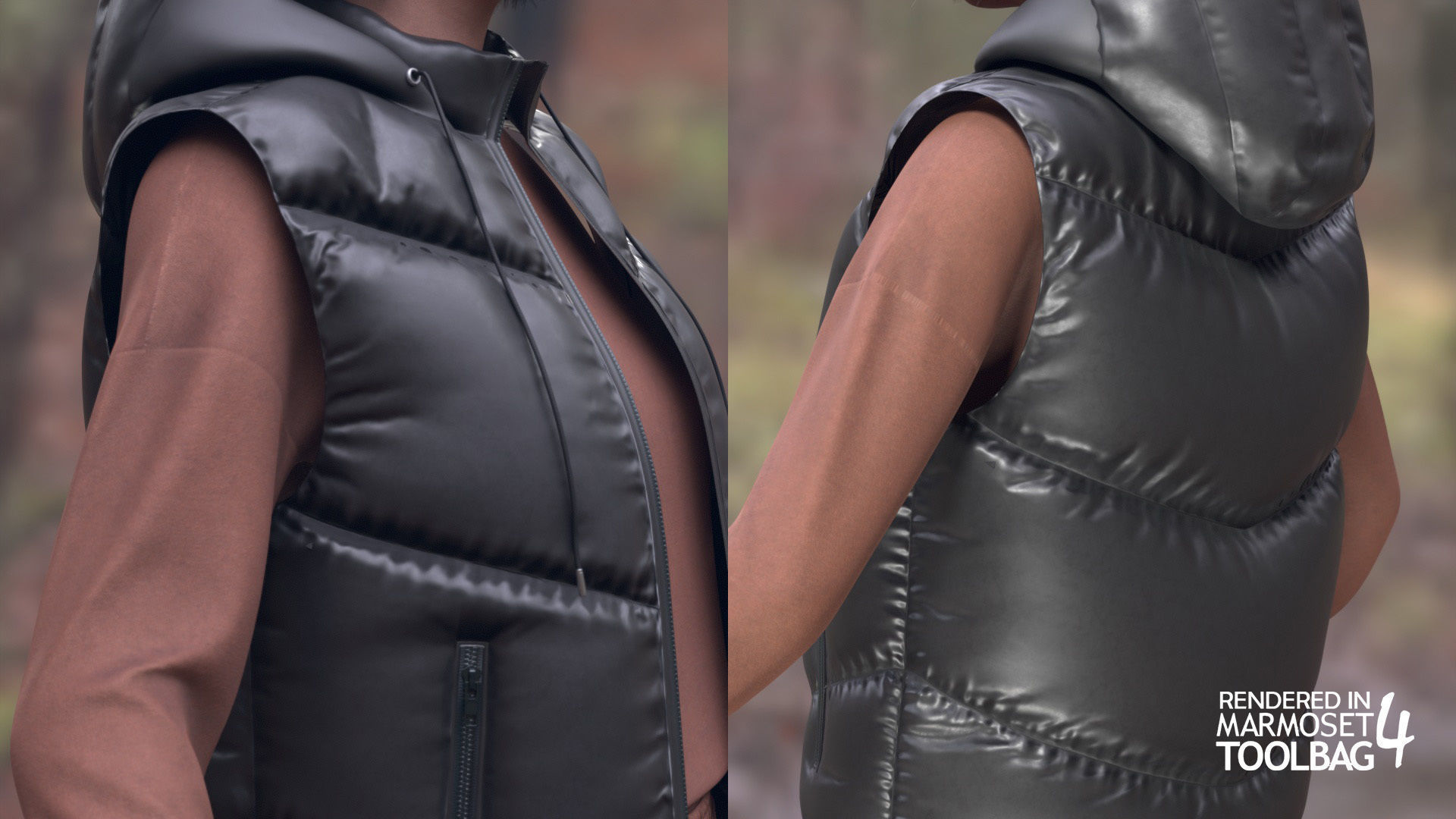 Mens and Womens Winter and Autumn Outfits 3D Model Collection_38