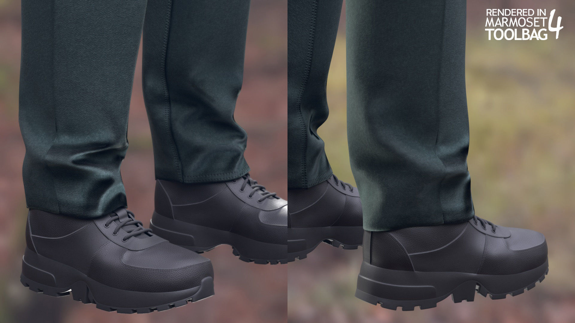 Mens and Womens Winter and Autumn Outfits 3D Model Collection_34