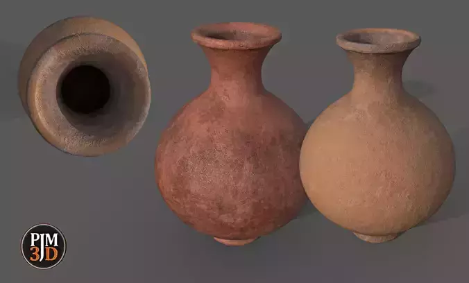 Earthenware Vase-Version 1