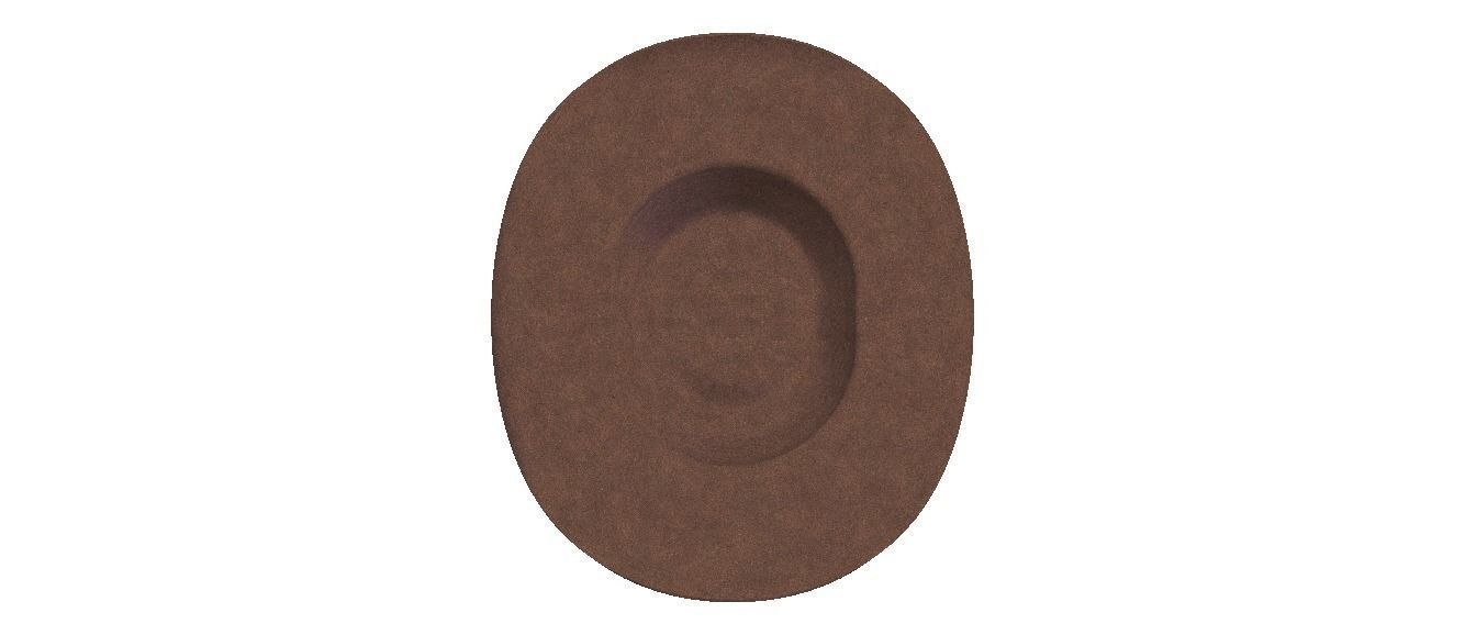 Western Cowboy Hat 3D model_33