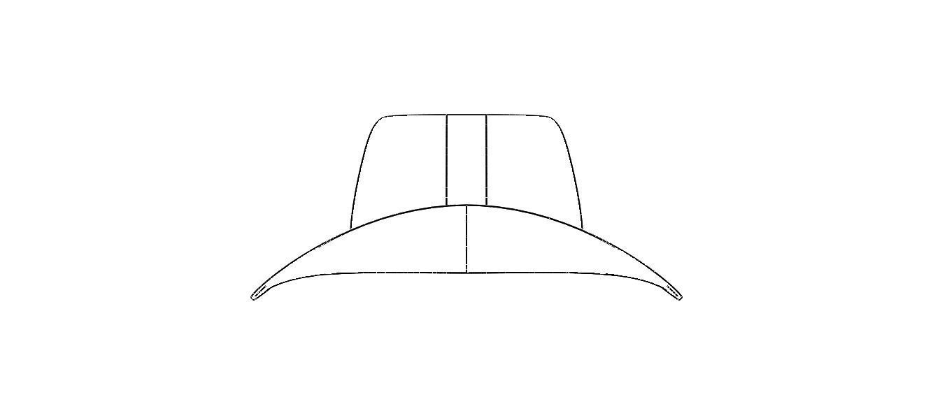 Western Cowboy Hat 3D model_38