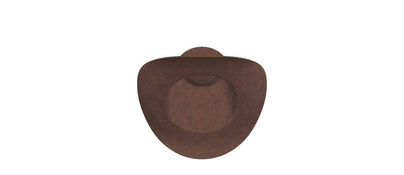 Western Cowboy Hat 3D model_29