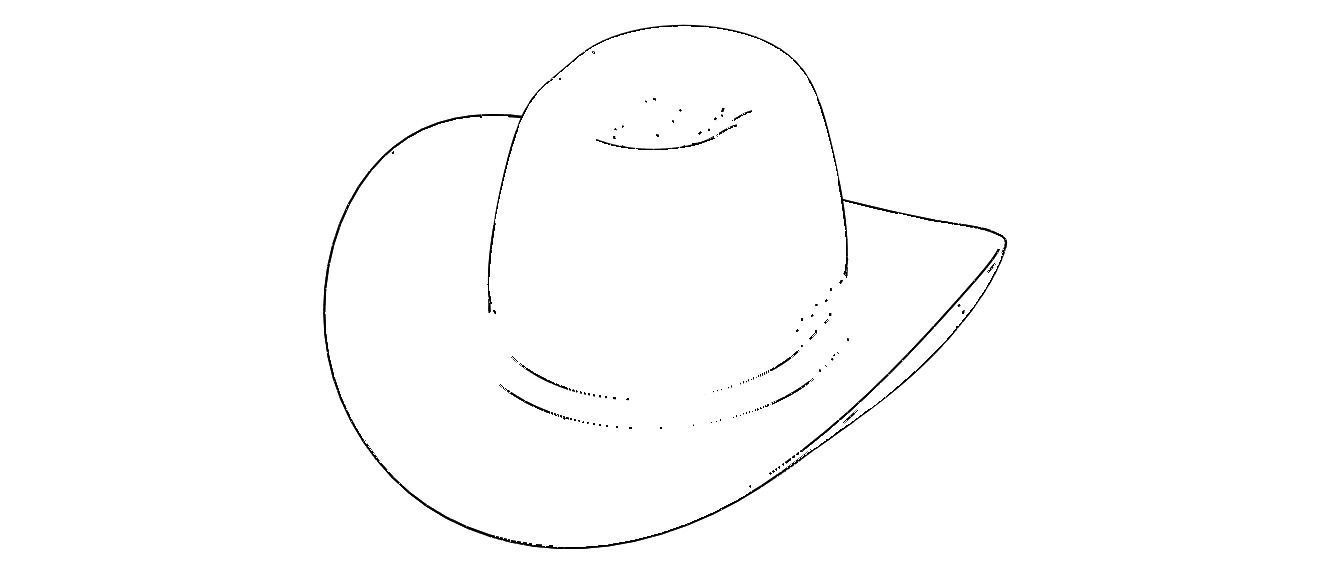 Western Cowboy Hat 3D model_10