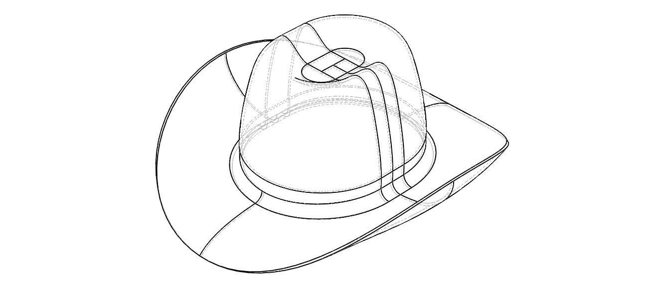 Western Cowboy Hat 3D model_7