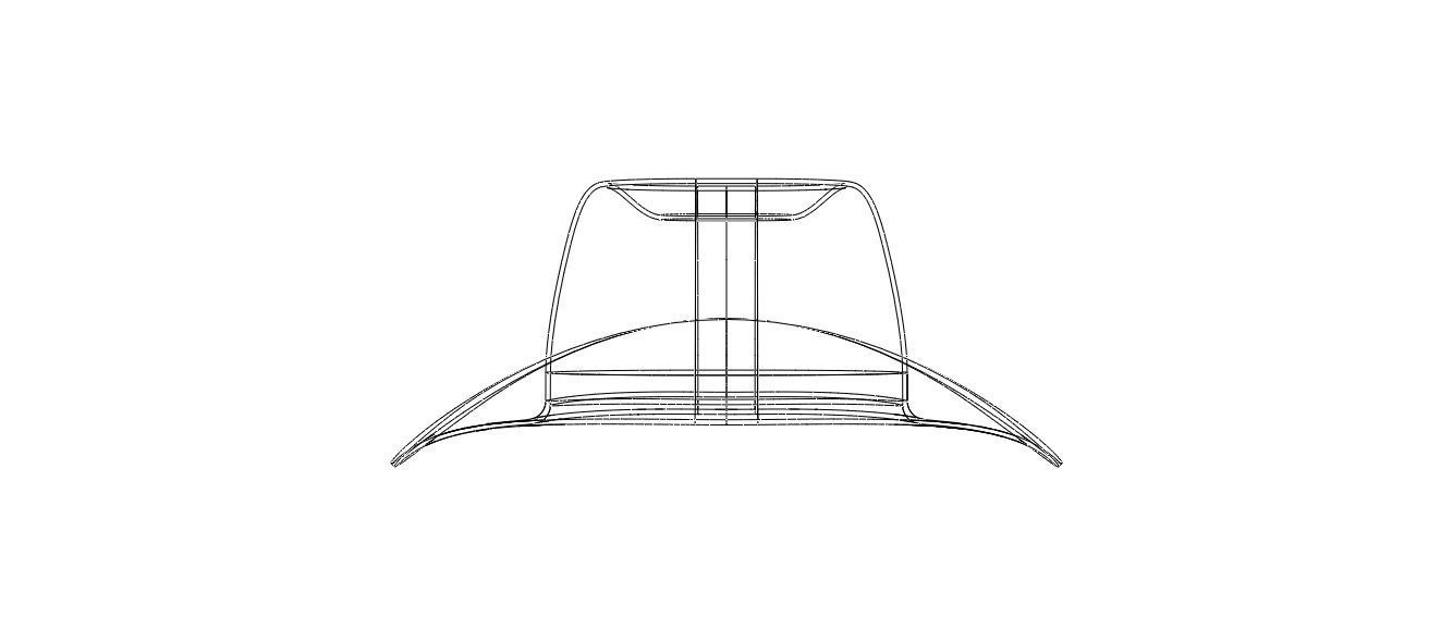 Western Cowboy Hat 3D model_40