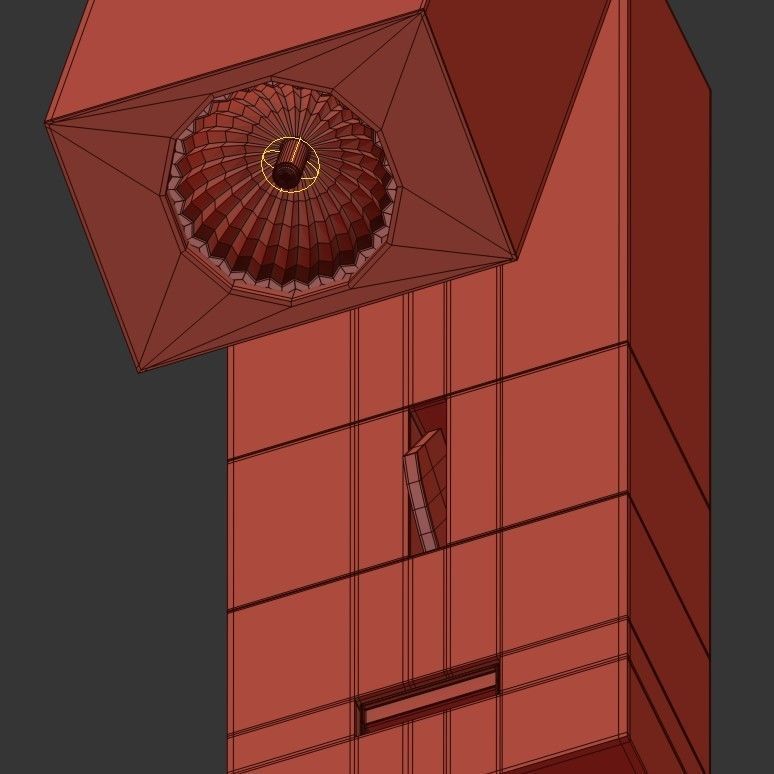 Decorative Reading  3D model_3