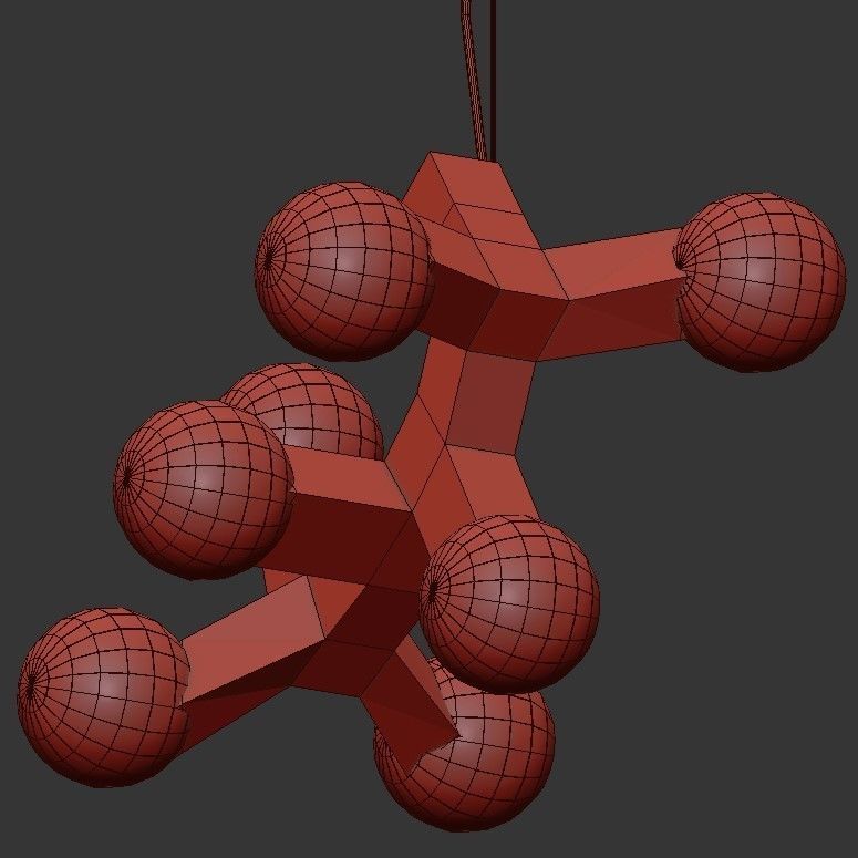 DNA triple 3D model_3