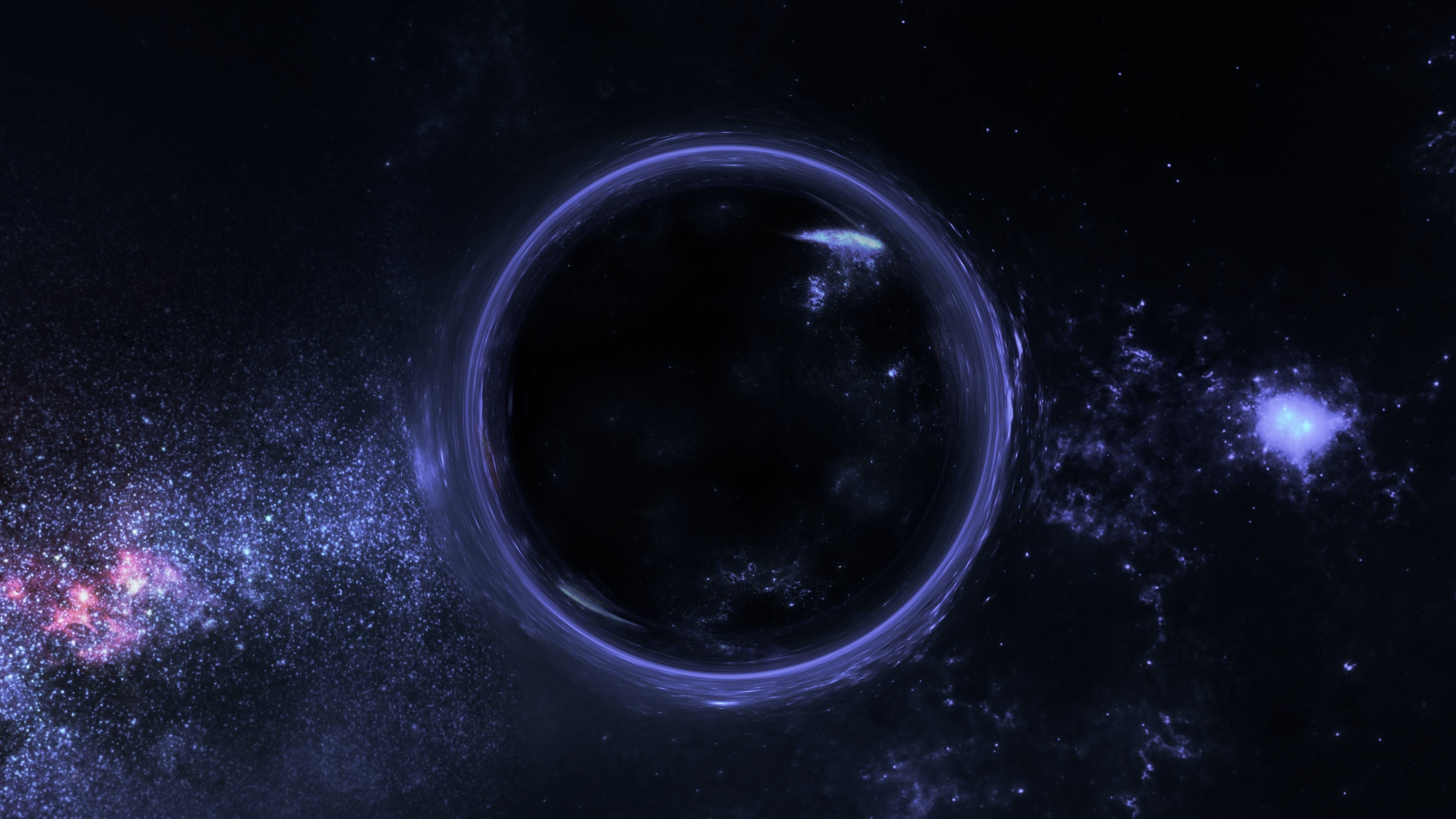 Warmhole intersteller Low-poly 3D model_1