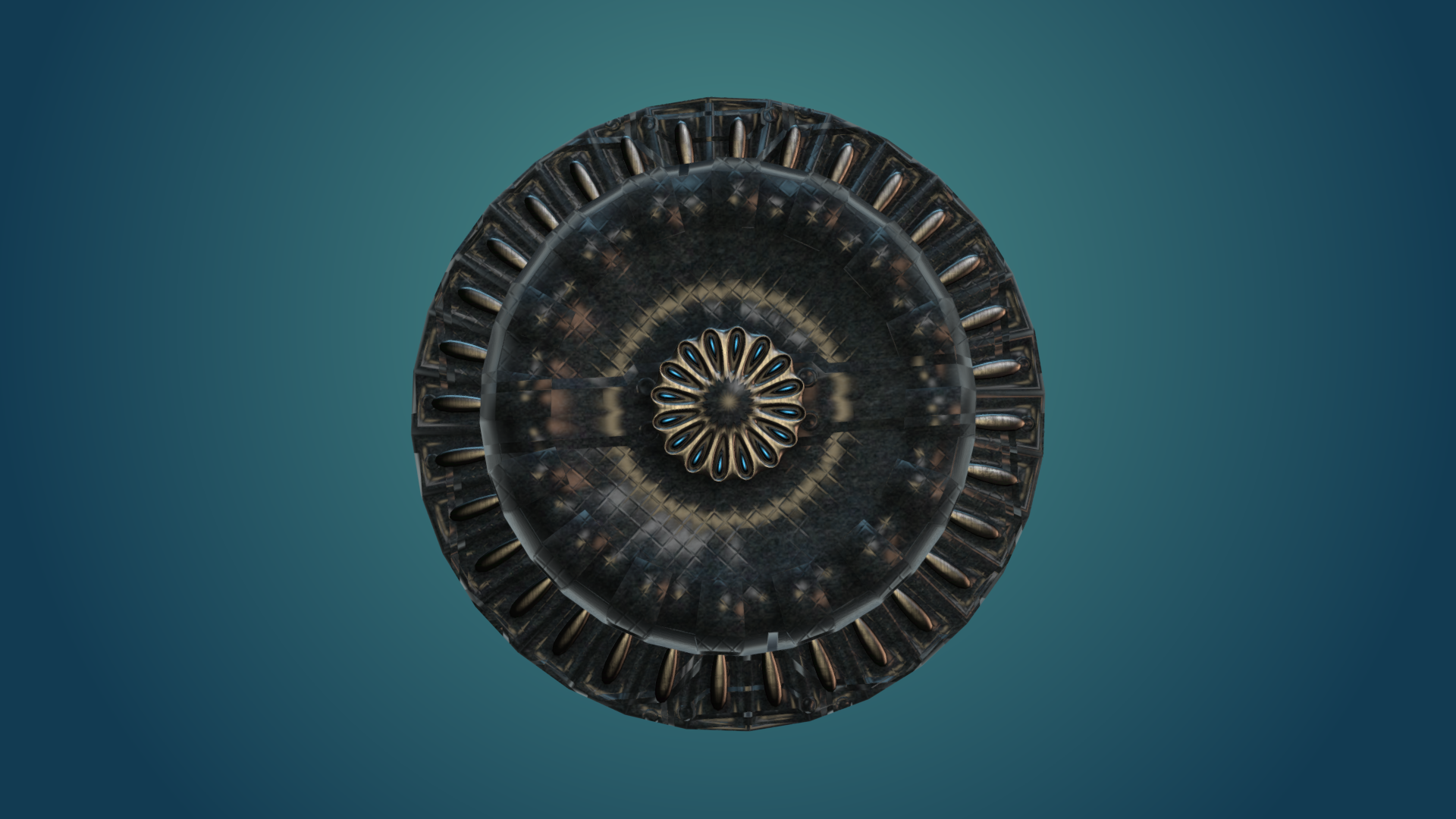 Magnetic Fountain 3D model_12