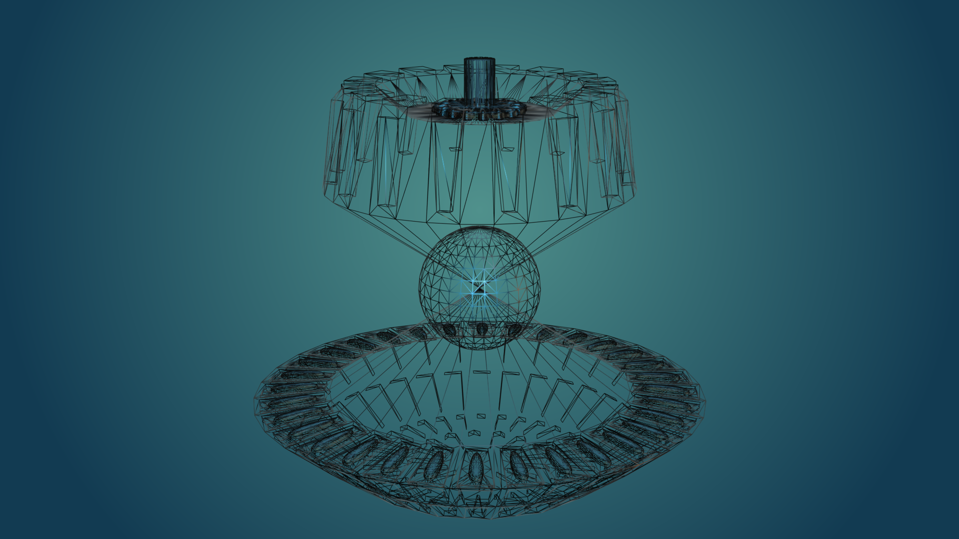 Magnetic Fountain 3D model_5