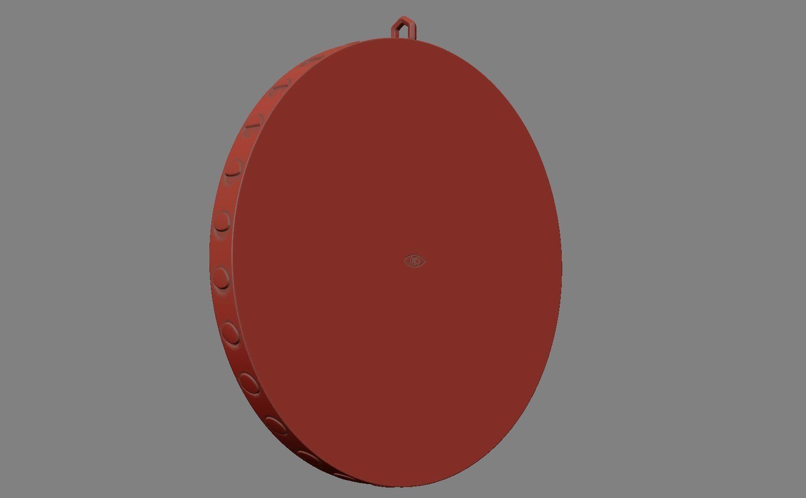 Tetragrammaton Amulet 3D print model_16