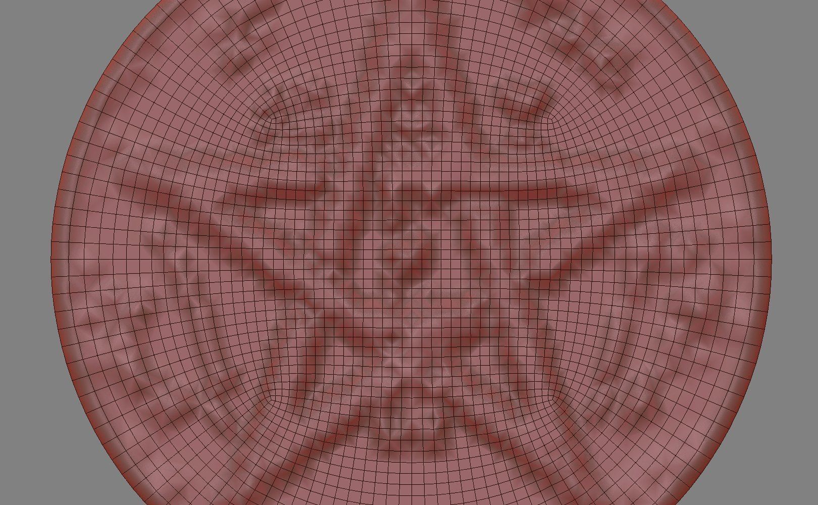 Tetragrammaton Amulet 3D print model_12