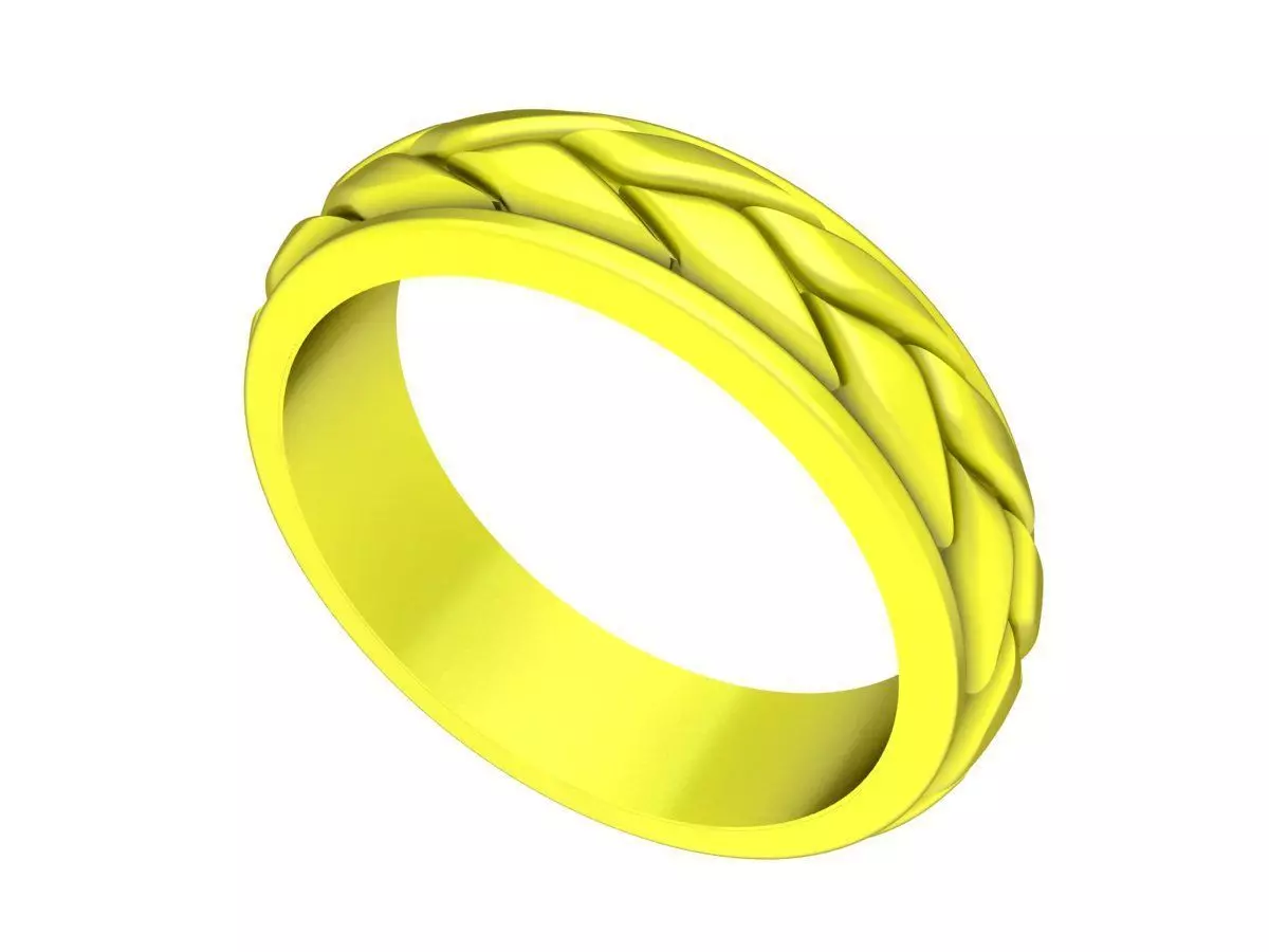 Luxury Braided Band Ring Jewelry Model 6728 3D model 3D printable ...