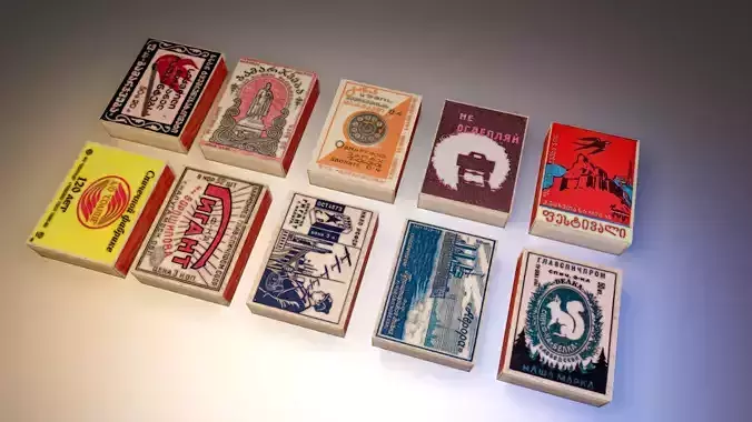 Matchbox from Soviet Union