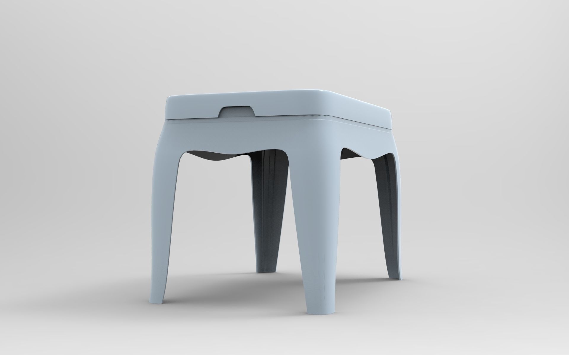 Paltiga Coffee Table Low-poly 3D model_2
