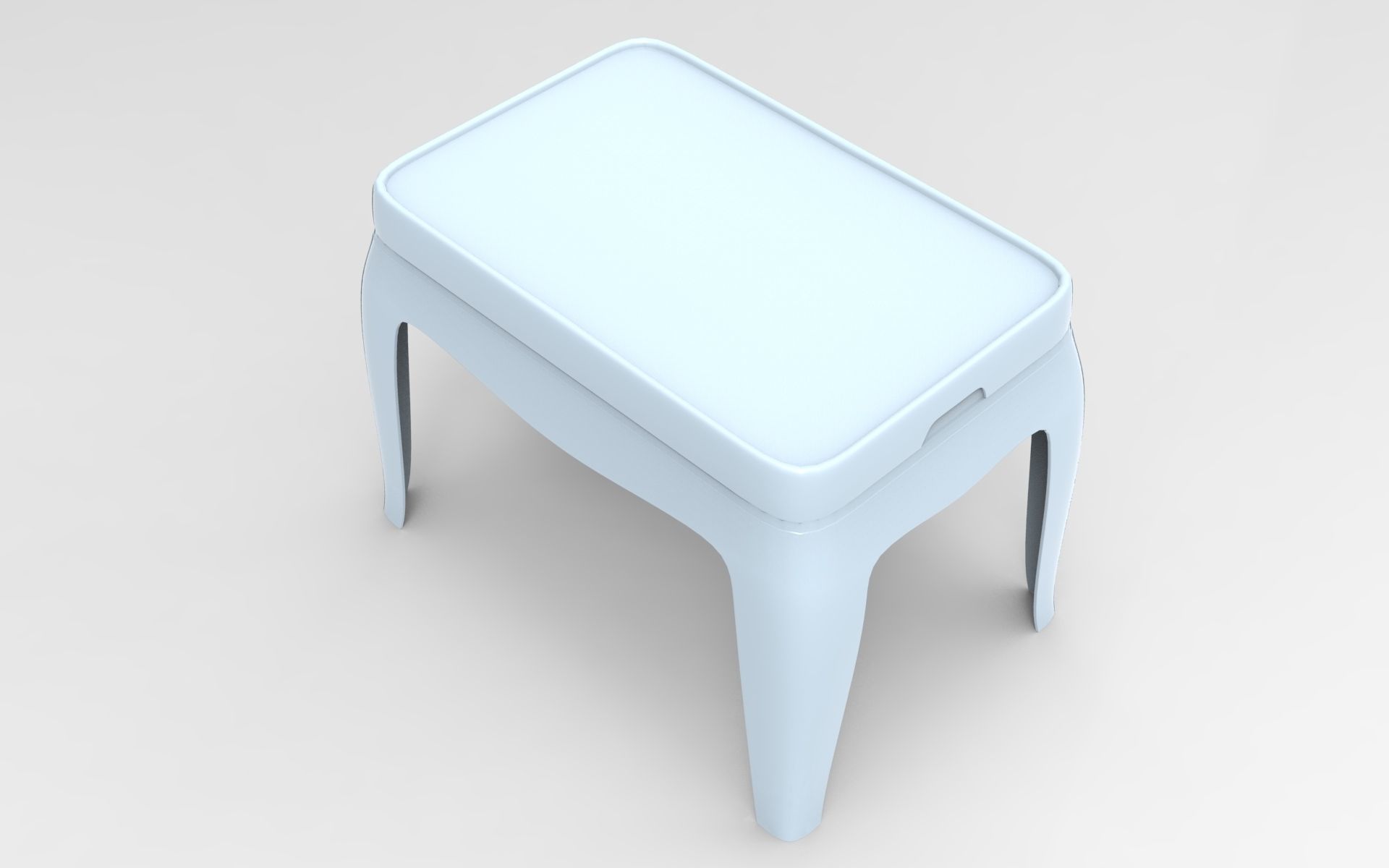 Paltiga Coffee Table Low-poly 3D model_1