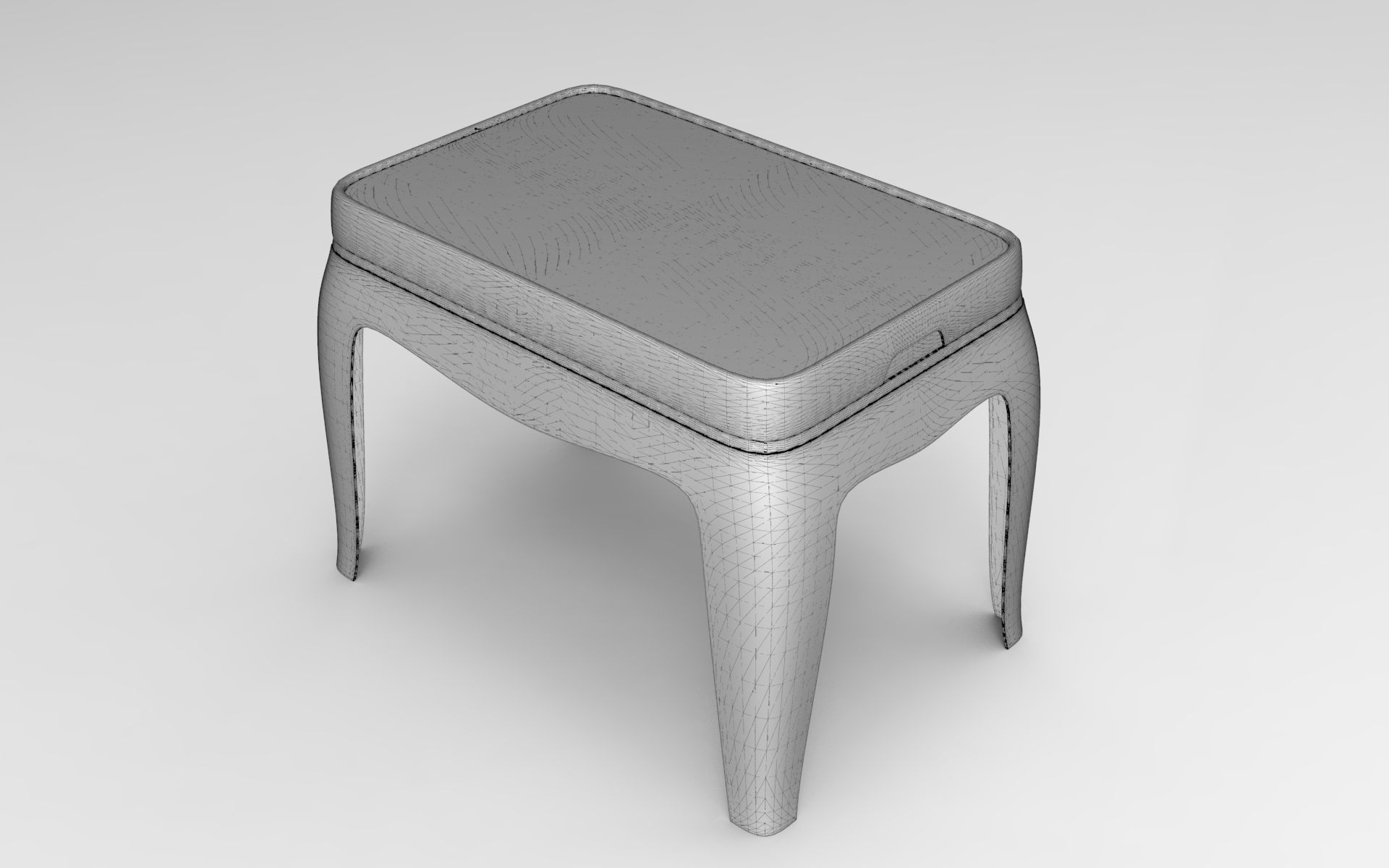 Paltiga Coffee Table Low-poly 3D model_5