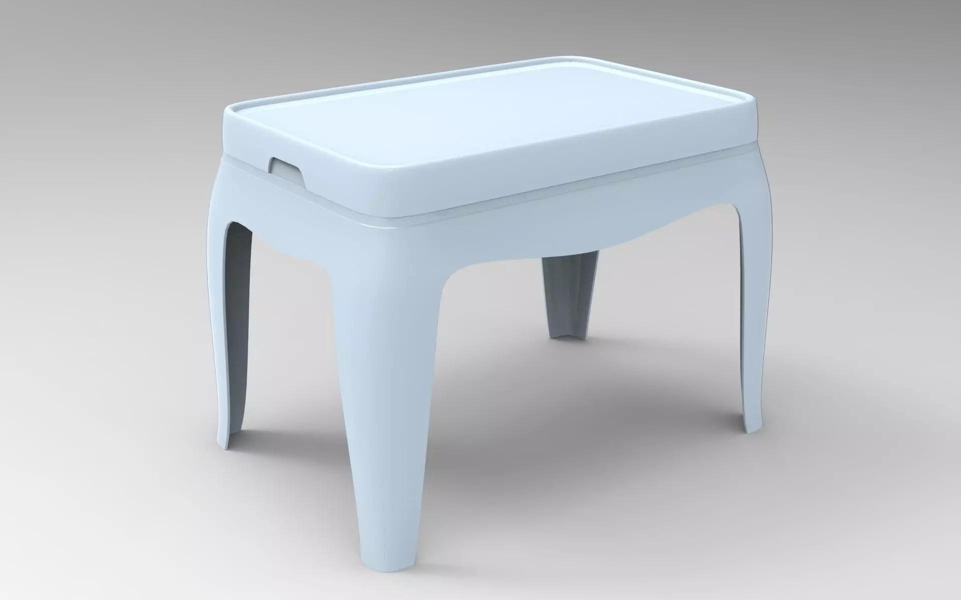 Paltiga Coffee Table Low-poly 3D model_0