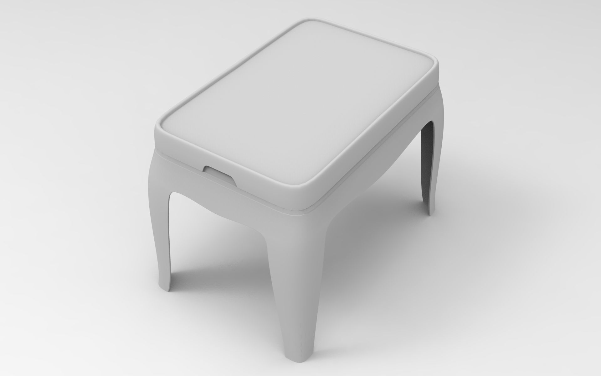 Paltiga Coffee Table Low-poly 3D model_8