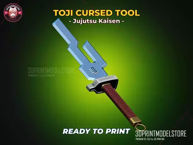 Jujutsu Kaisen - Toji Cursed Tool Weapon  3D print model