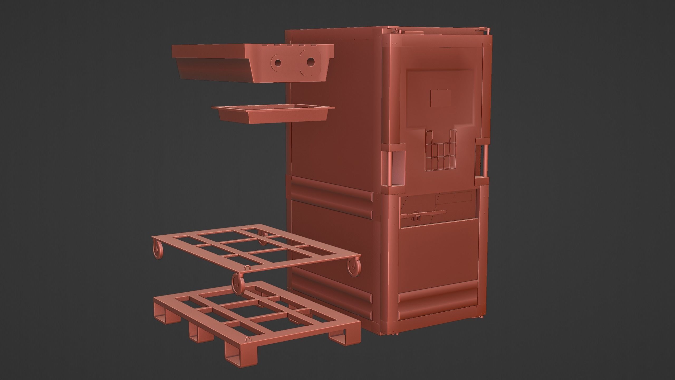 Insulated Container - E1070 3D model_16