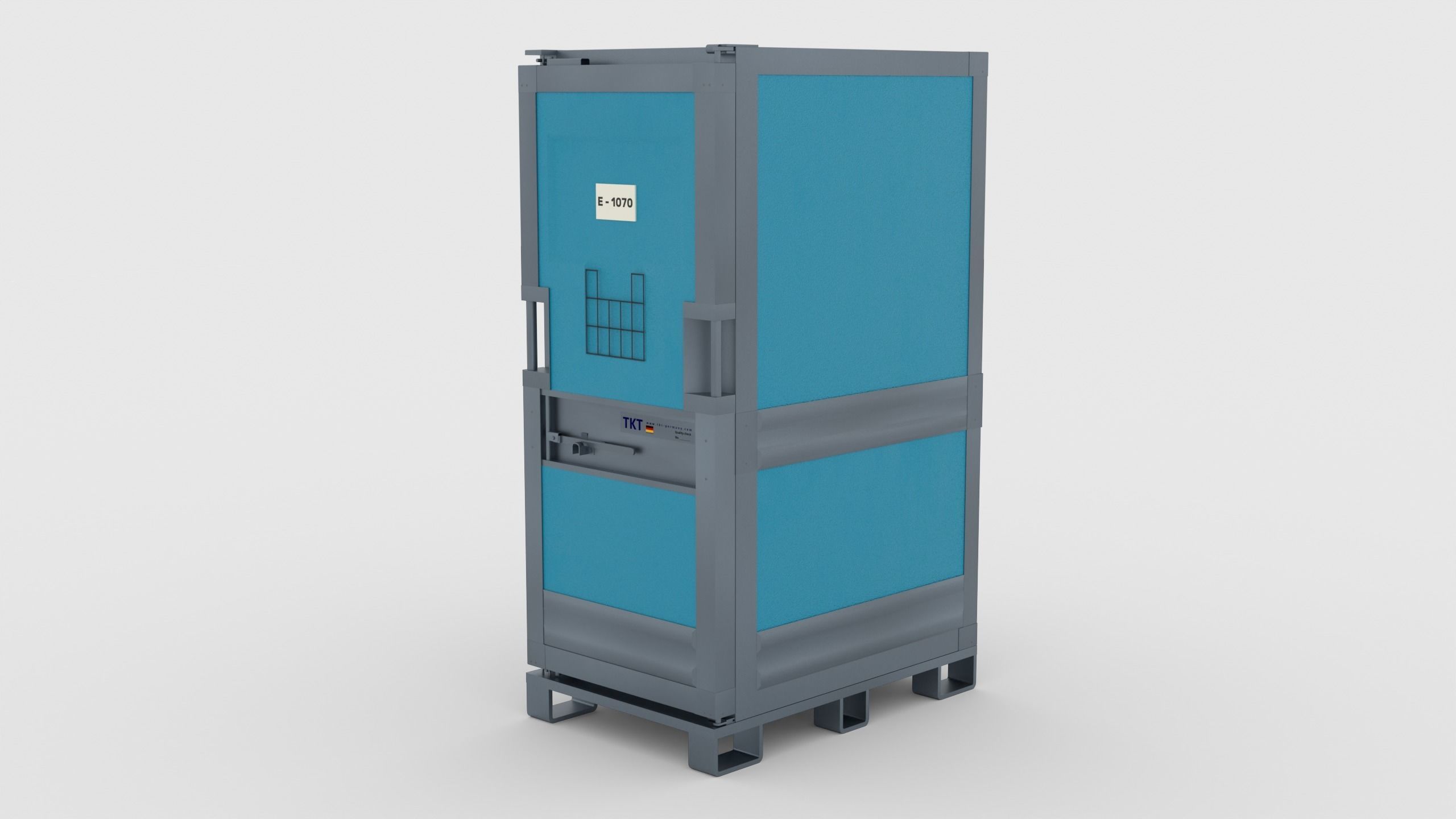 Insulated Container - E1070 3D model_3