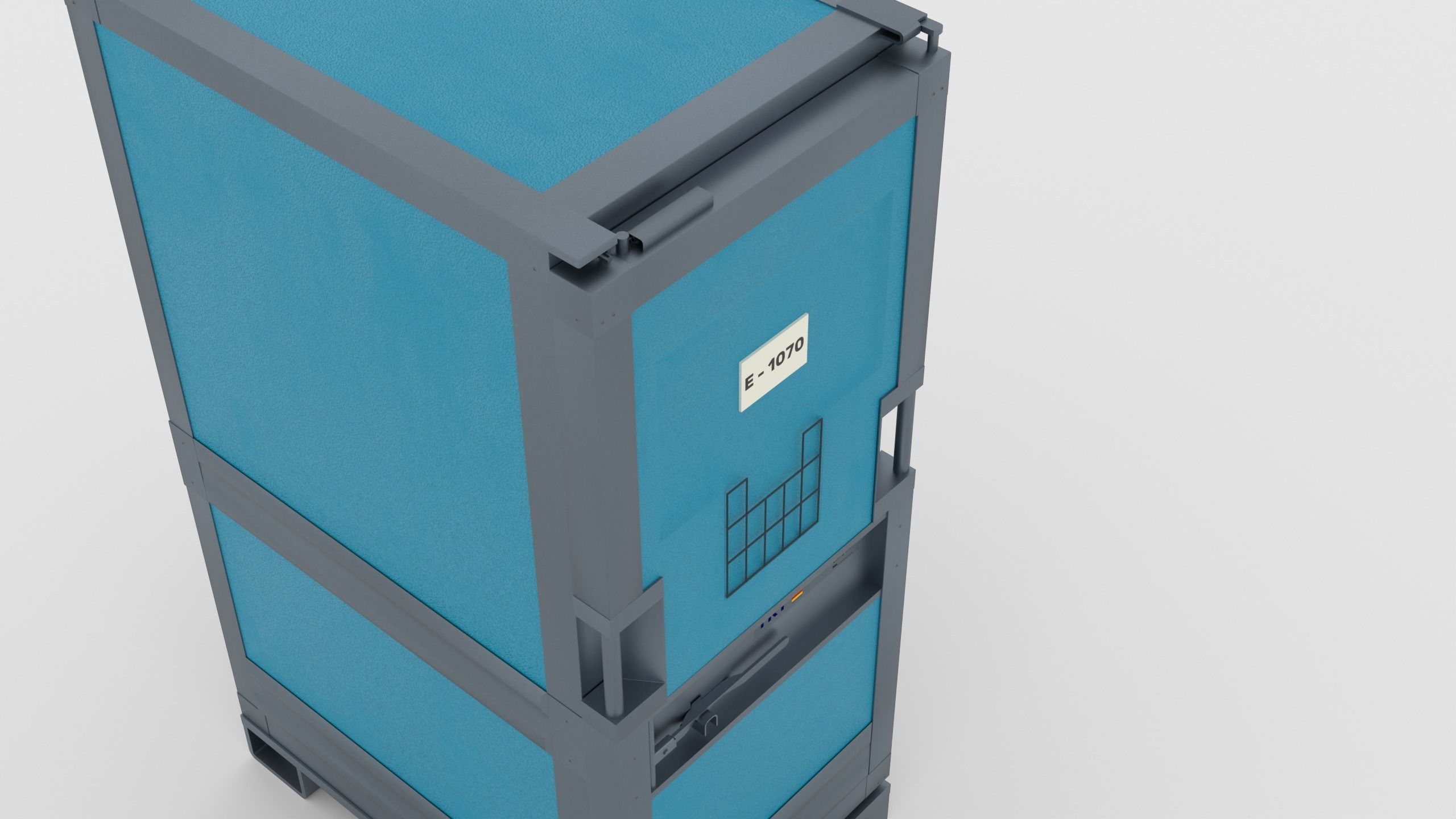 Insulated Container - E1070 3D model_5