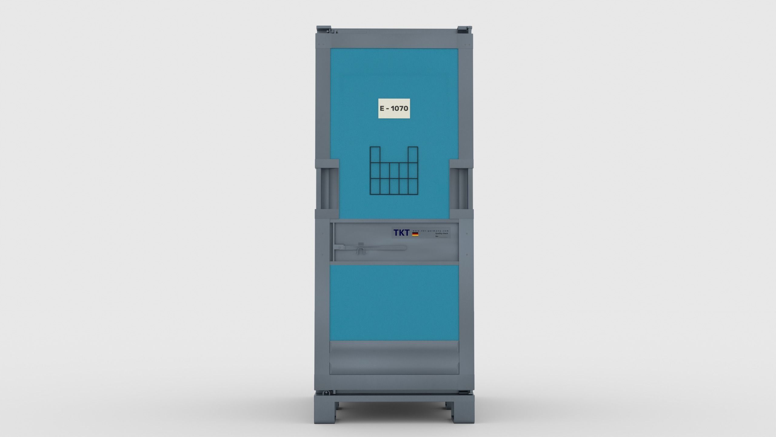 Insulated Container - E1070 3D model_2