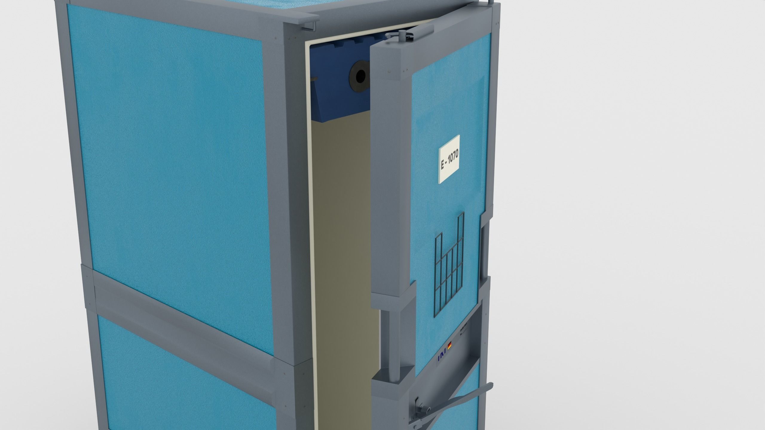 Insulated Container - E1070 3D model_6