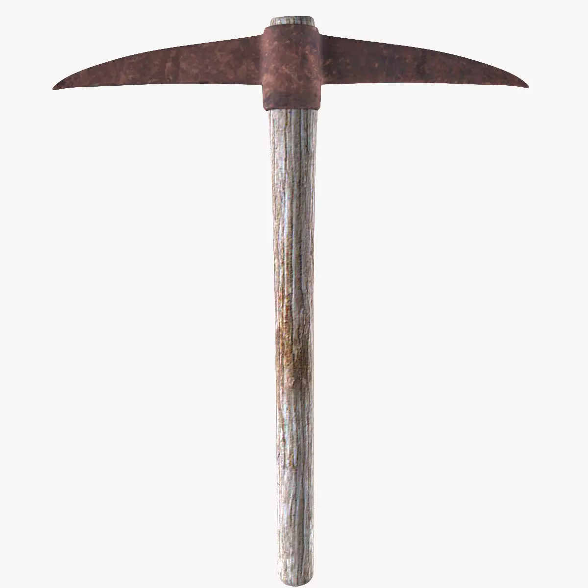 Pick Axe Tools Low-poly 3D model_0