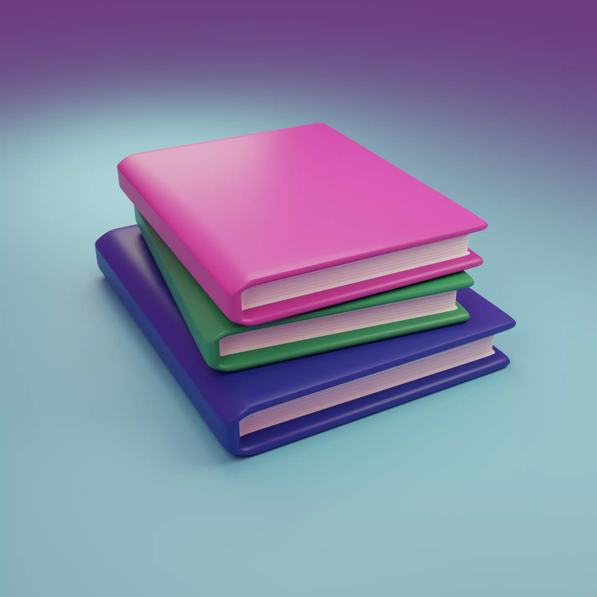 3D book Free 3D model