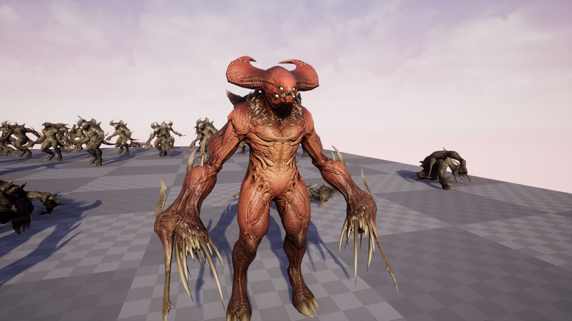 Demon Character 7 Low-poly 3D model_24