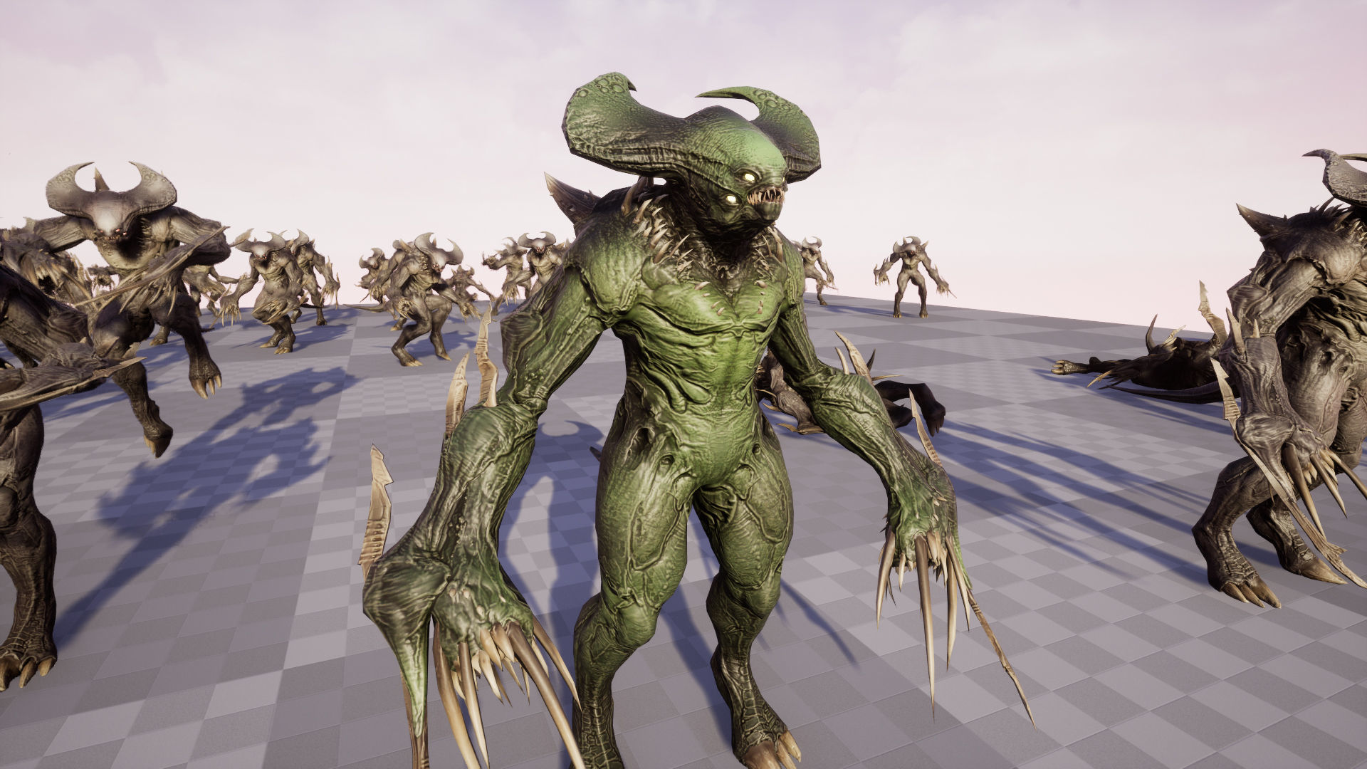 Demon Character 7 Low-poly 3D model_22