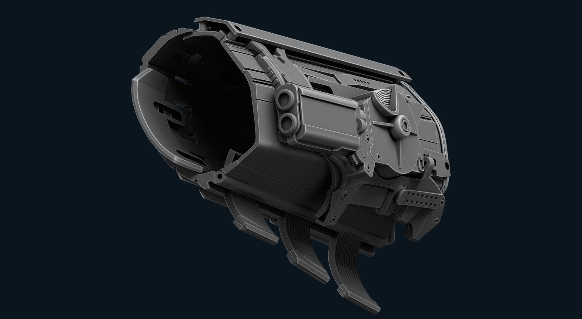 The Batman Gauntlets for 3D Printing STL 3D print model_2