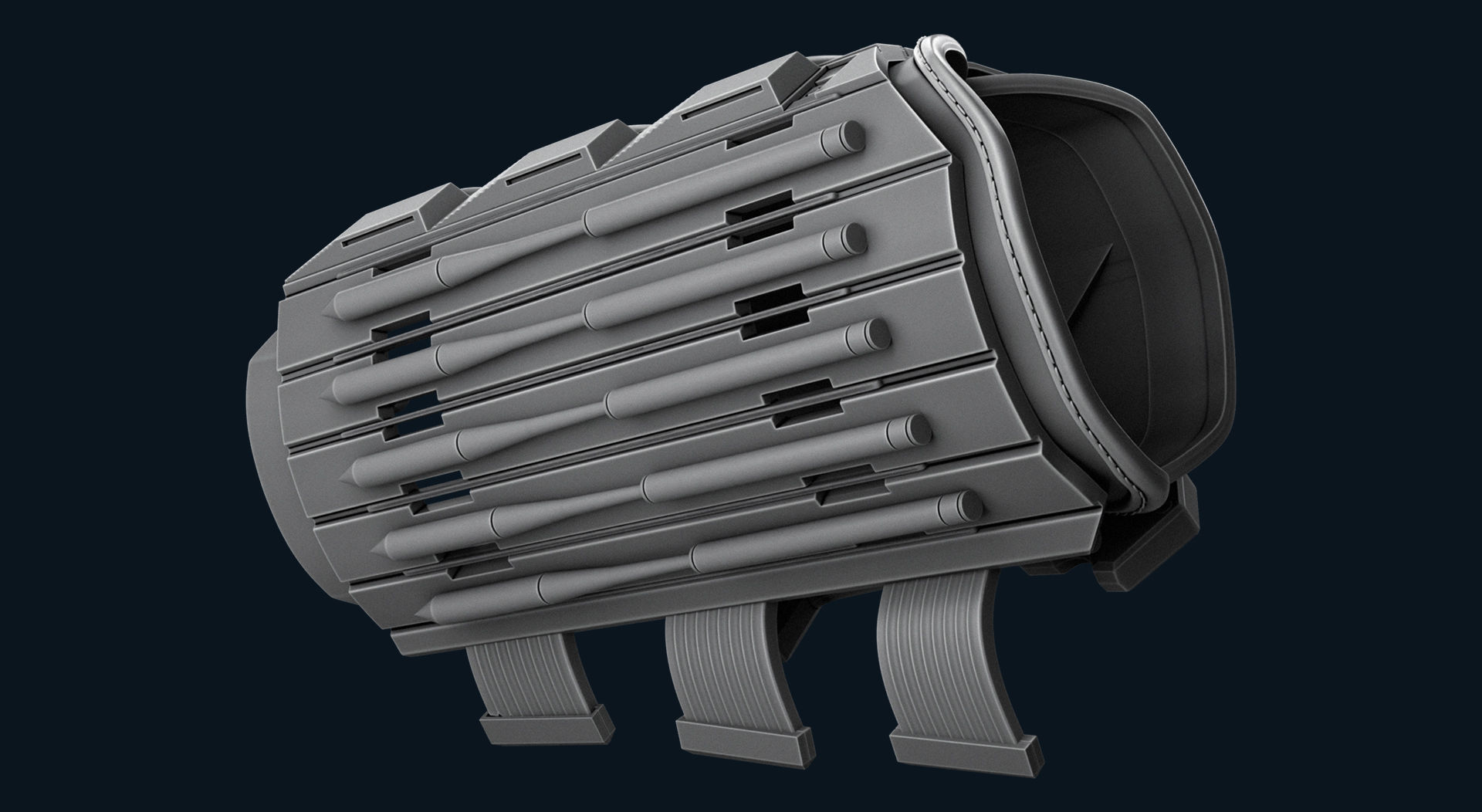 The Batman Gauntlets for 3D Printing STL 3D print model_3