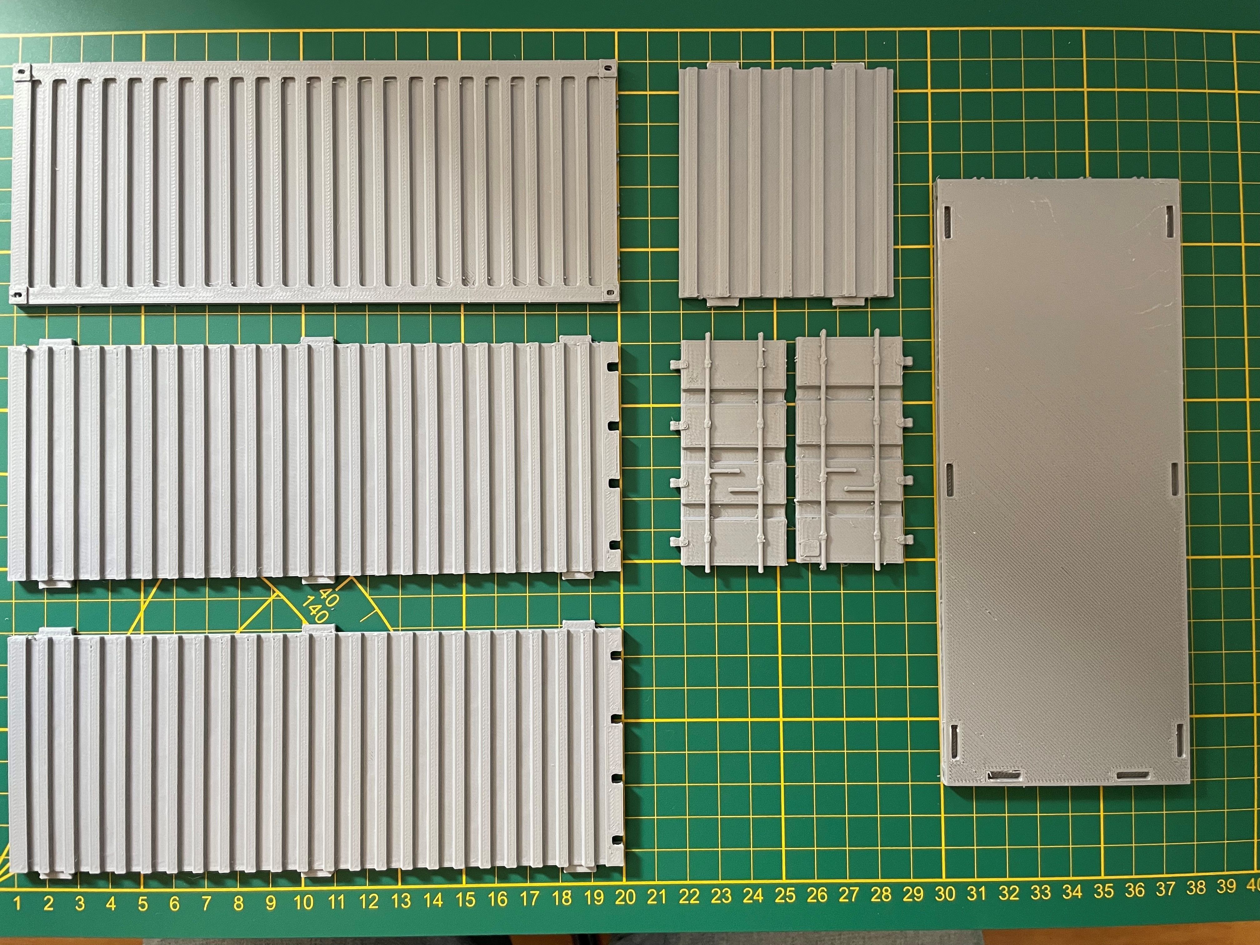 20ft shipping container 3D print model_4