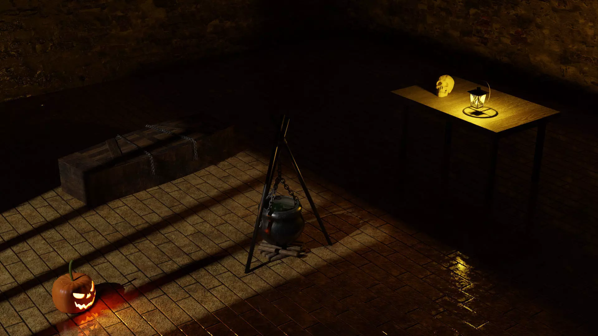 halloween bundle 3D model