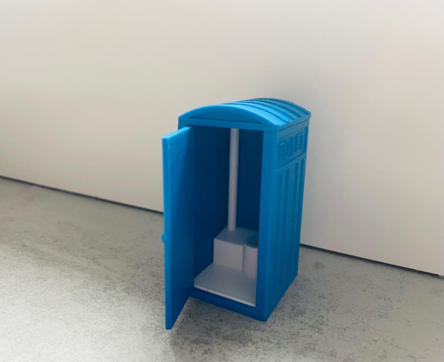 Portable toilet  3D print model_3