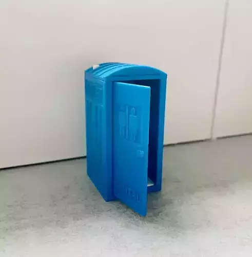 Portable toilet  3D print model