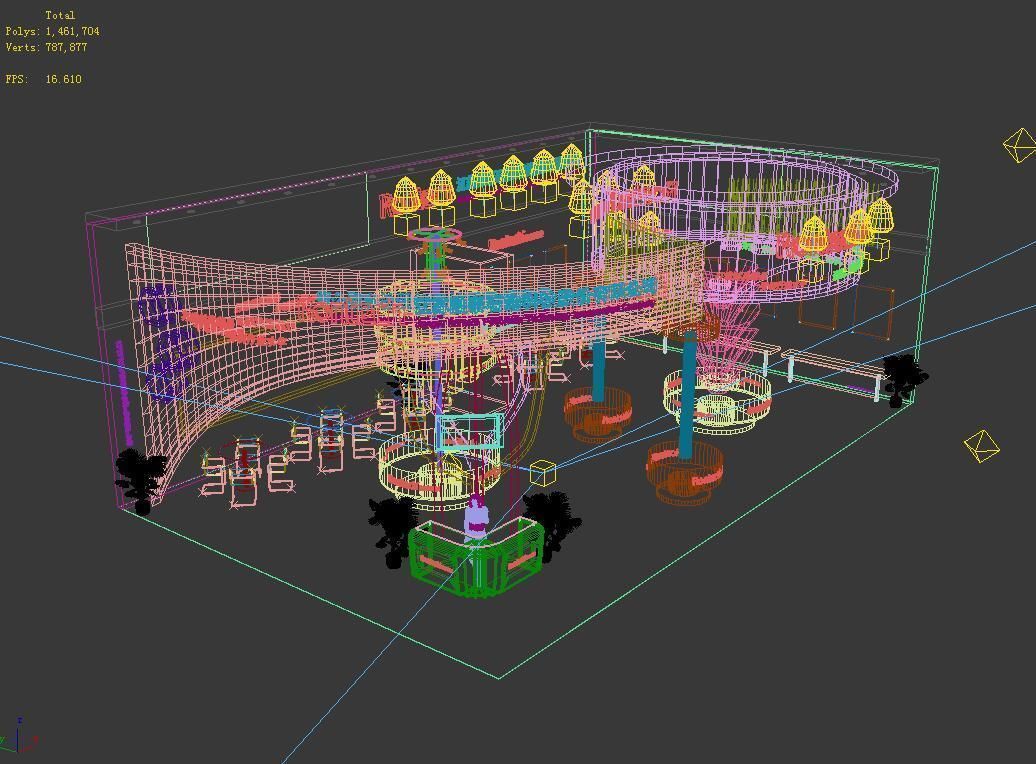 Exhibition - Area -10X16-3DMAX2009-05 3D model_5