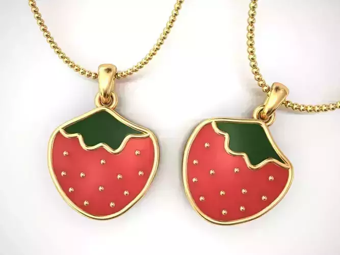 EnameledStrawberry