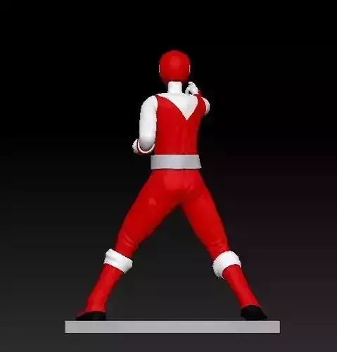 Maskman red 3d model 3D print model