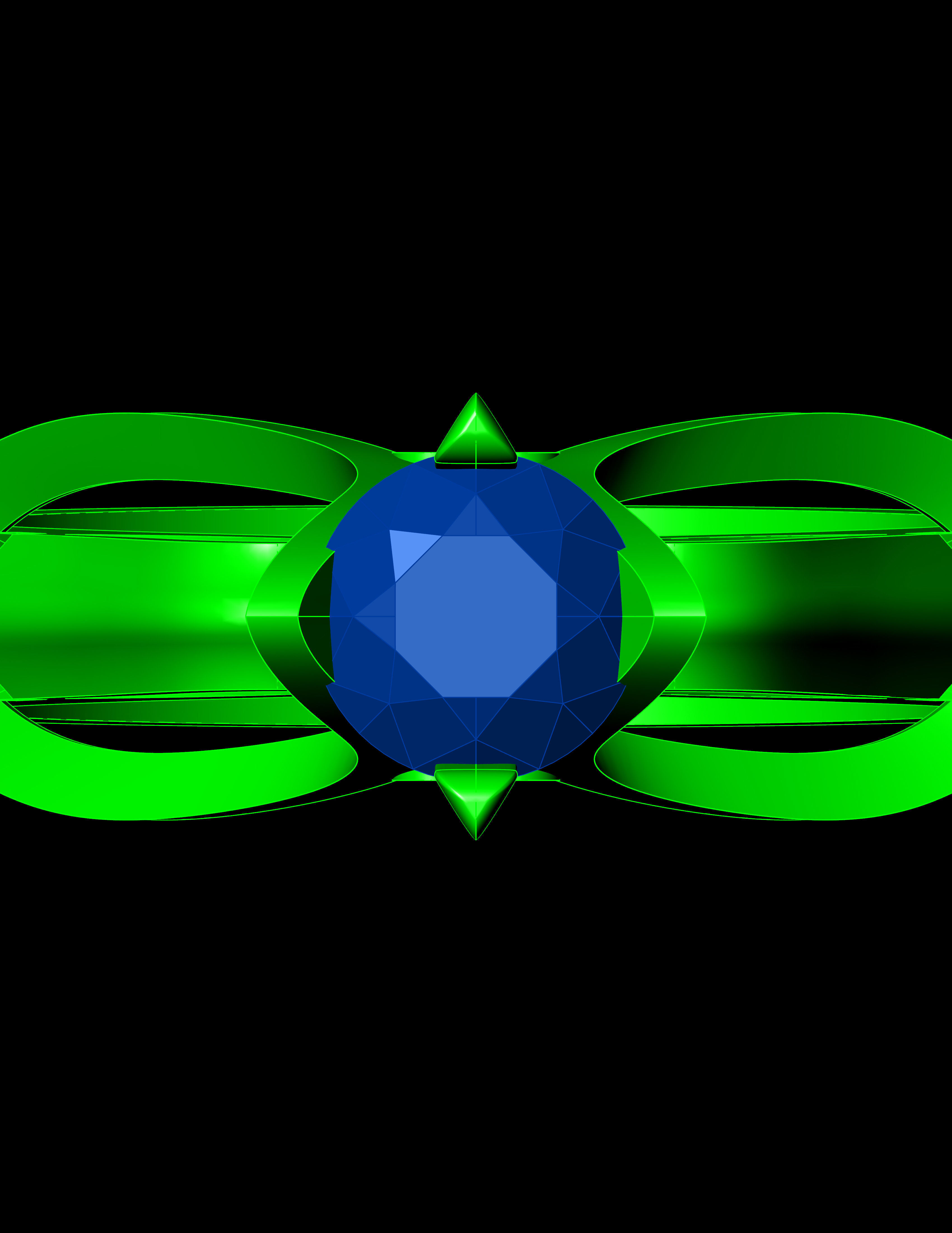 Solitaire Ring A13 3D print model_13