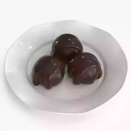 Chocolate Candy Low-poly 3D model