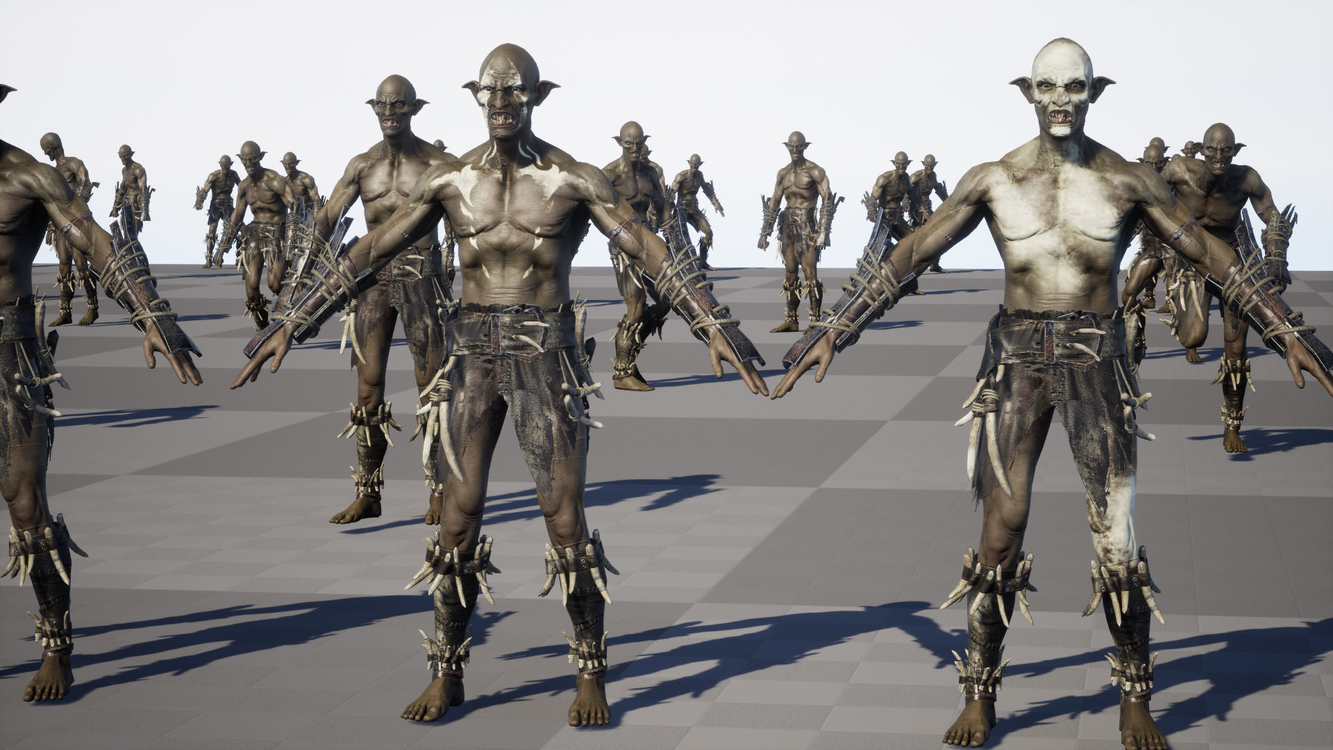 SkinnyOrc Low-poly 3D model_33