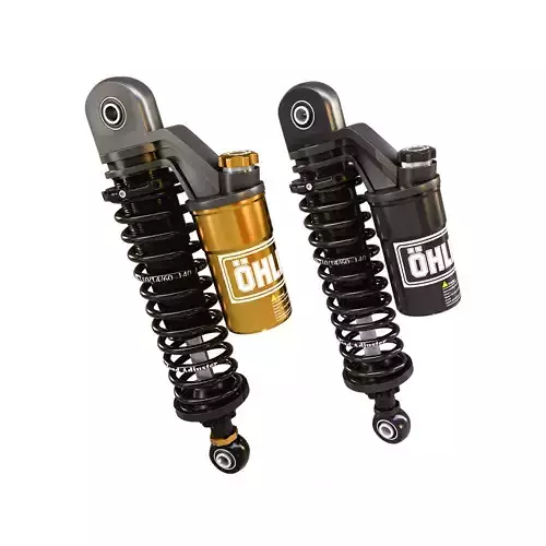 OHLINS BLACKLINE PIGGYBACK SHOCKS 3D model