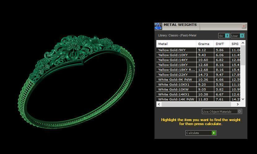 Bracelet 3D print model_7