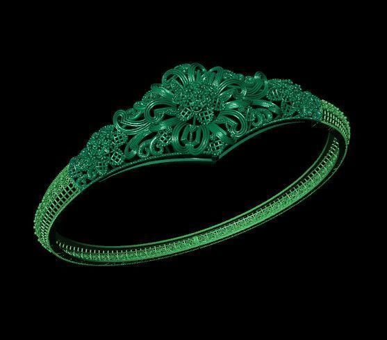 Bracelet 3D print model_3